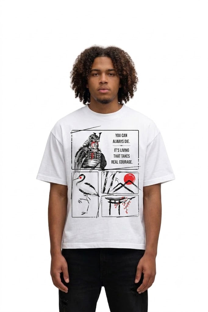 'Courage' Cropped T-shirt